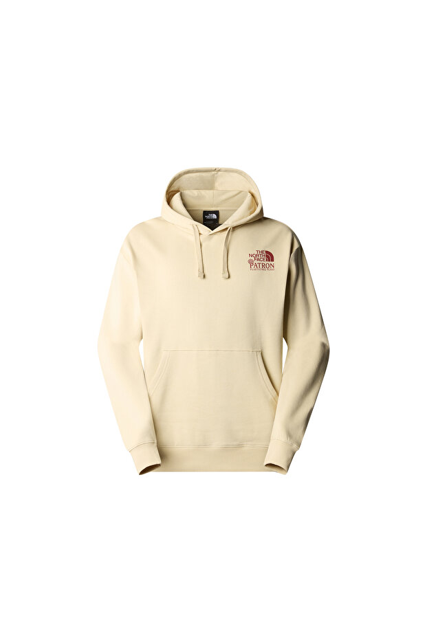 M Nature Hoodie Men's Casual Sweatshirt Nf0A87Dv3X41 Cream