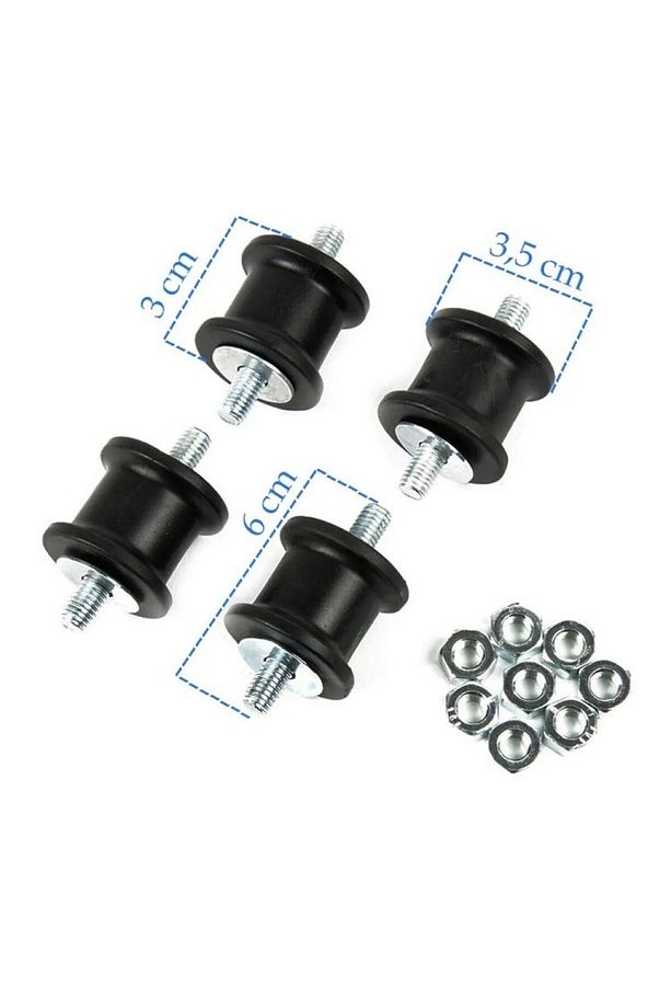 Klima Titreşim Önleyici Vibrasyon Konsol Takozu Büyük (45X2) 4 Lü - 1