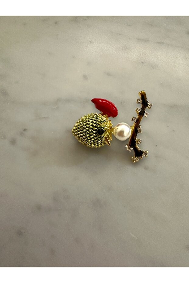 Mini kuş broş - 2