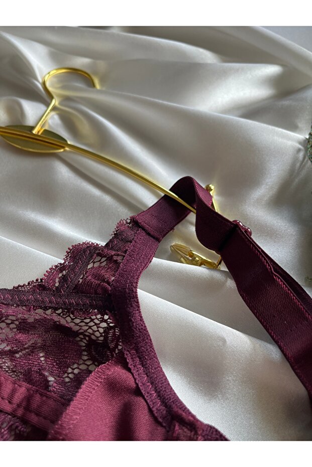 Dantelli Telli Şık Minimizer Toparlayıcı Sütyen - 7