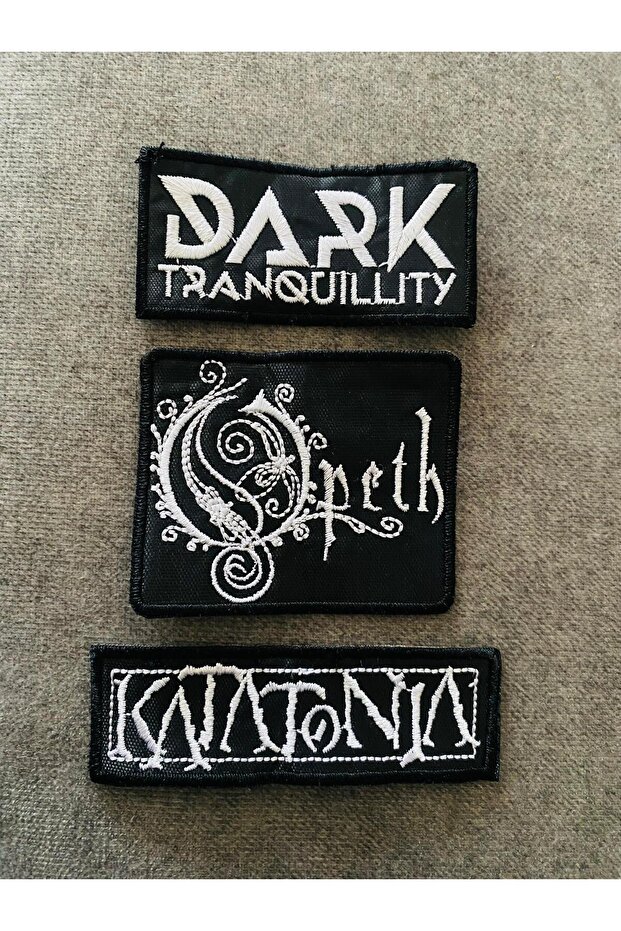 مجموعة رقعة الحجاب المعدنية التقدمية من Katatonia Opeth Dark Tranquility Gothic - 1