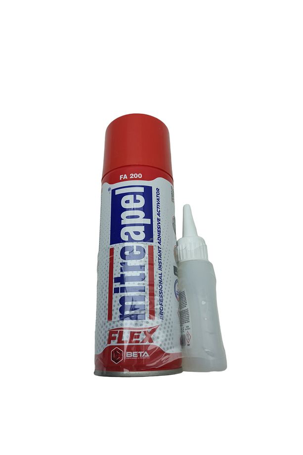 Mitre Flex Hızlı Yapıştırıcı Kırmızı 200 ml+ 50 gr - 1