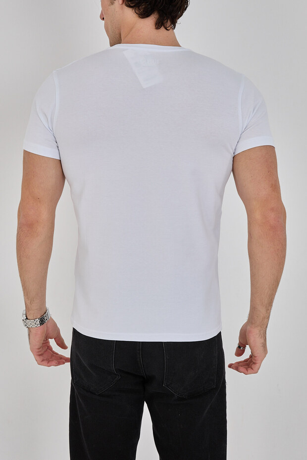 Erkek Basic T-Shirt - 5