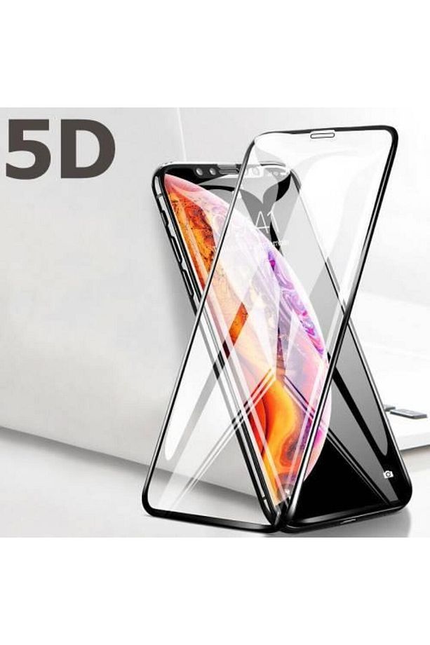 İPHONE XS 5D TAM KAPLAYAN KIRILMAZ CAM - 1