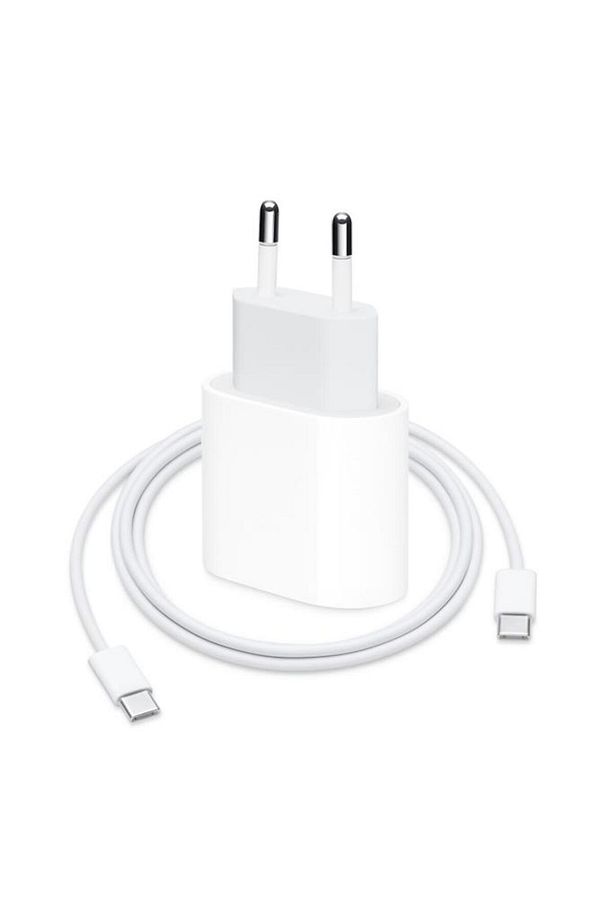 Ipad Pro 12.9 Inç 4. Nesil Uyumlu 18w Usb-c Güç Adaptörü + Usb-c Şarj Kablosu 1 M - 1