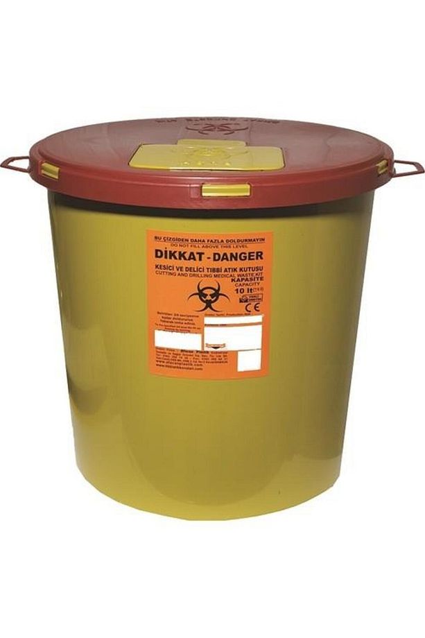 Tıbbi Atık Kovası 10 Lt - 1