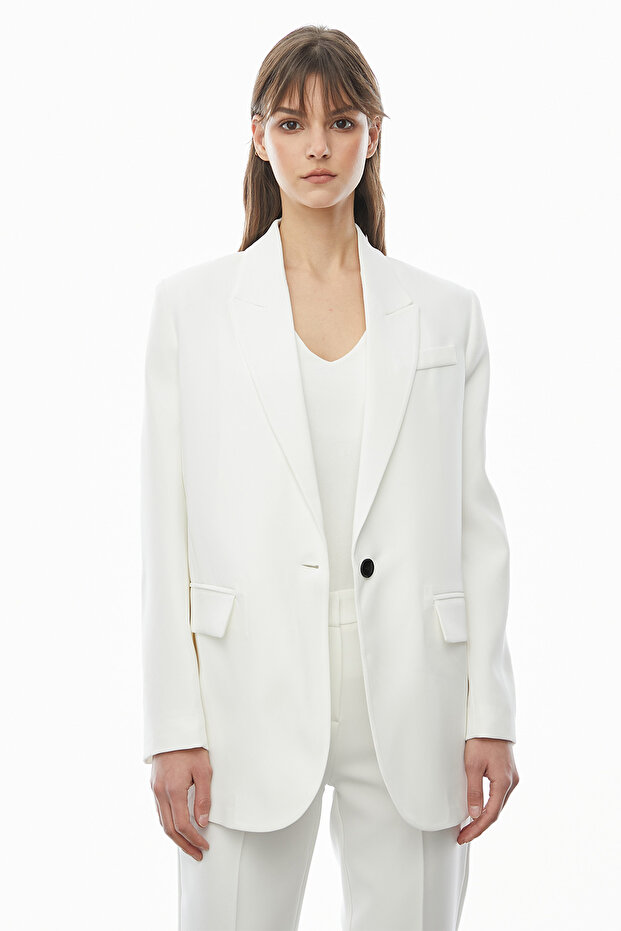 Single Button Jacket - 1