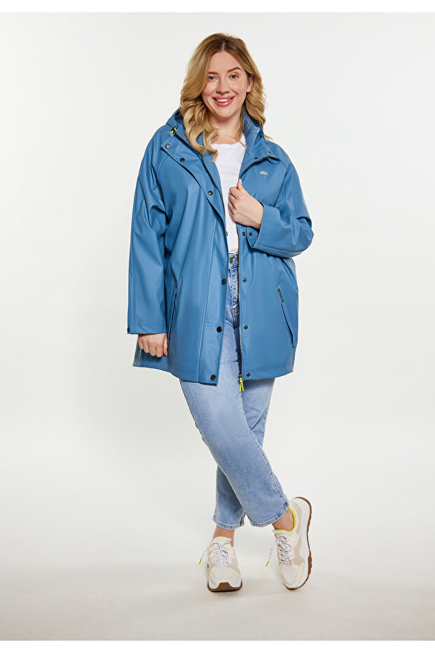 Plus Size Raincoat - 1