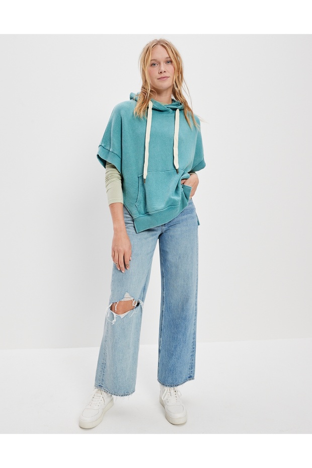 Blue Women's / Girls' Sweatshirt U-0453-1879