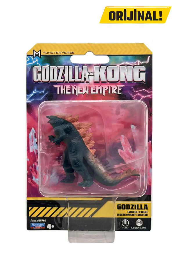 ve Kong Mini Figür Godzilla Evolved 5 Cm - 3
