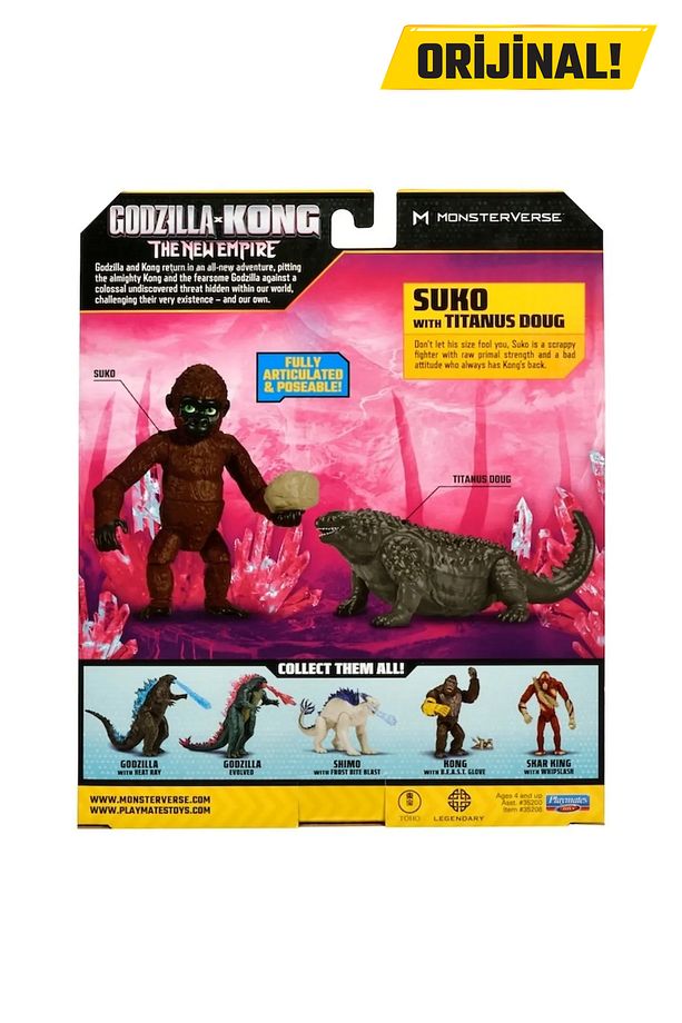 ve Kong Aksiyon Figür Suko With Titanus Doug - 7