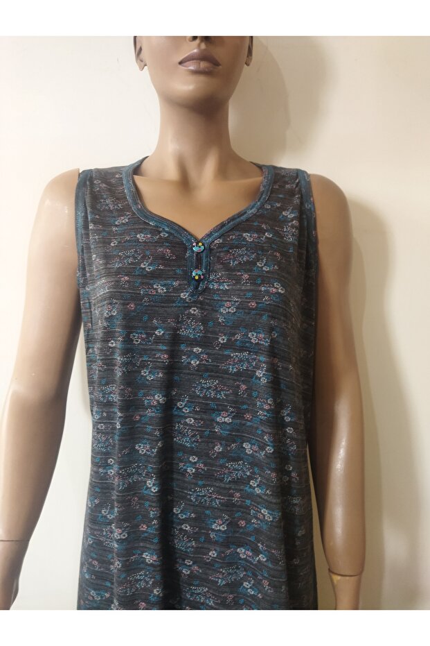 Baskılı Gecelik-Elbise - 3