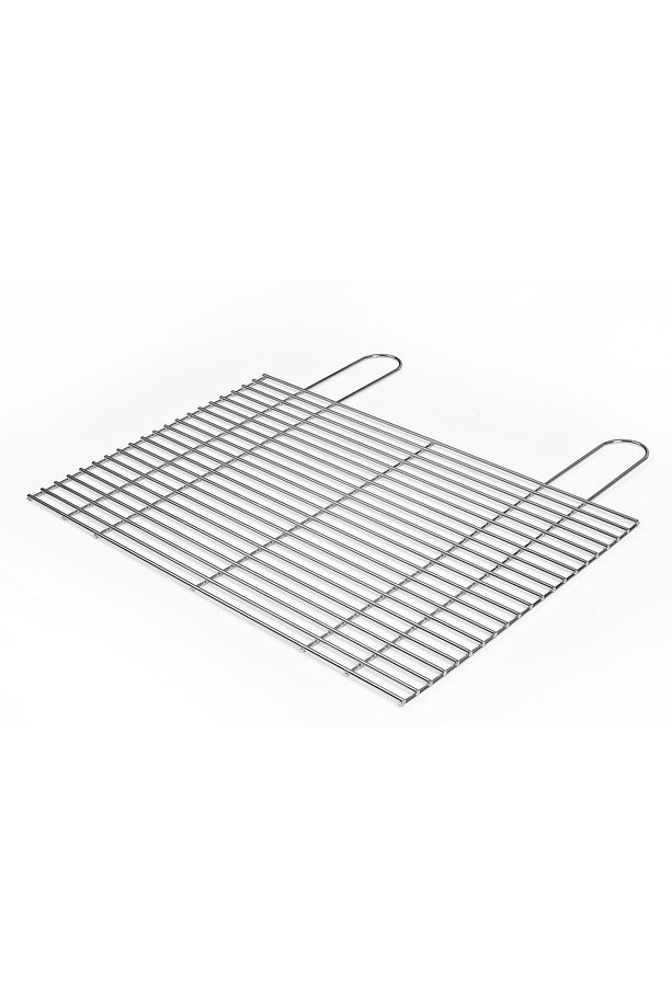 67x40 Çift Kulplu Krom Barbekü Tel Izgara - 2