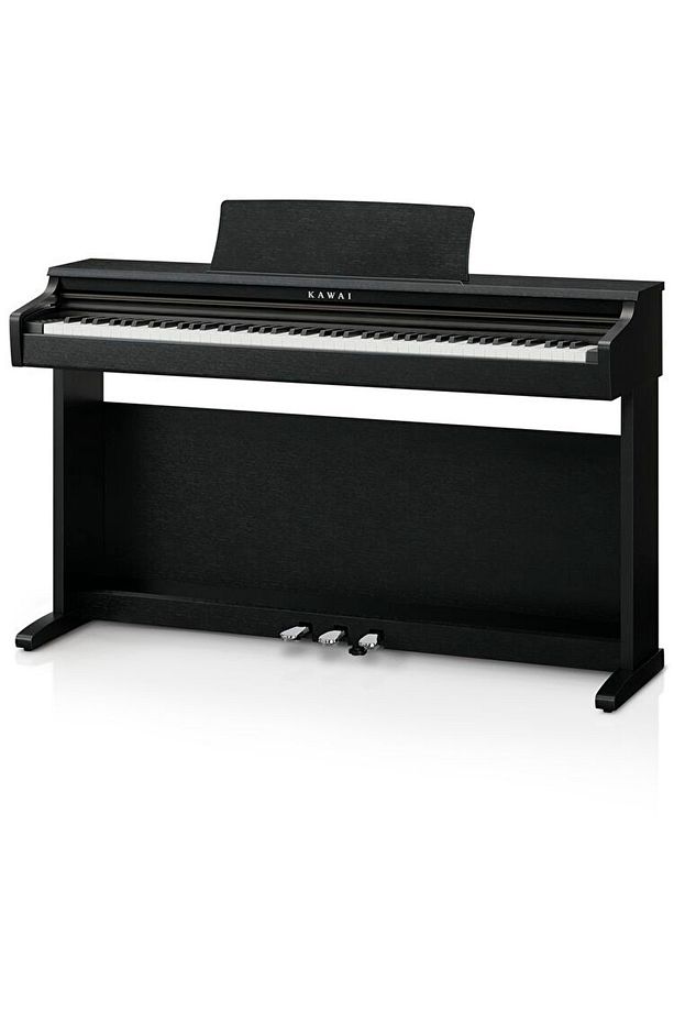 KDP75B Siyah Dijital Duvar Piyanosu ve Tabure - 2
