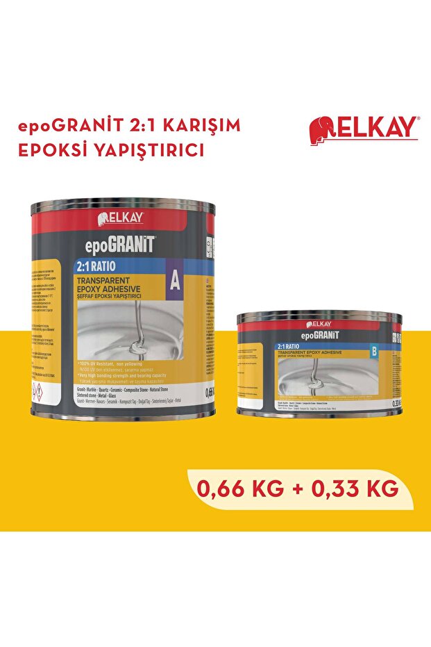 Epogranit 2:1 Karışım Epoksi Yapıştırıcı - 3