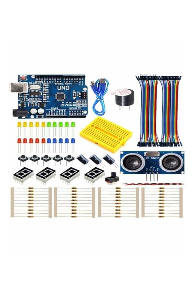 Arduino Uno Başlangıç Seti - 100 Parça - 1