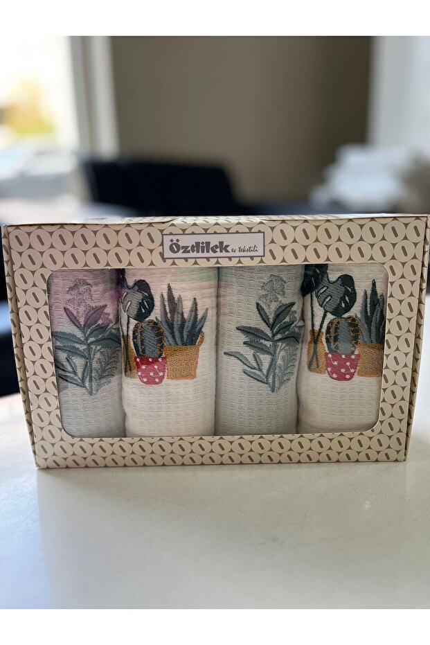 ÖZDİLEK TROPIC MUTFAK PECETESİ 4LÜ - 1