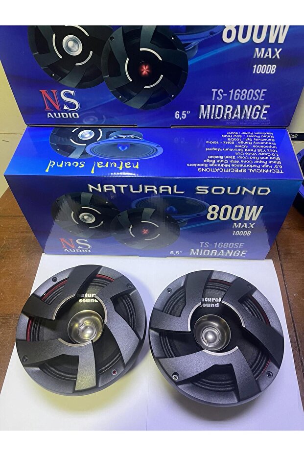 16cm Dual Cone Midrange Hoparlör Kapaklı Full-Range Speakers 800w mAx 80rms 100db - 1