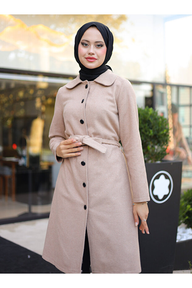 Şapcă / Pardesiu - Camel - ZENANE - 6