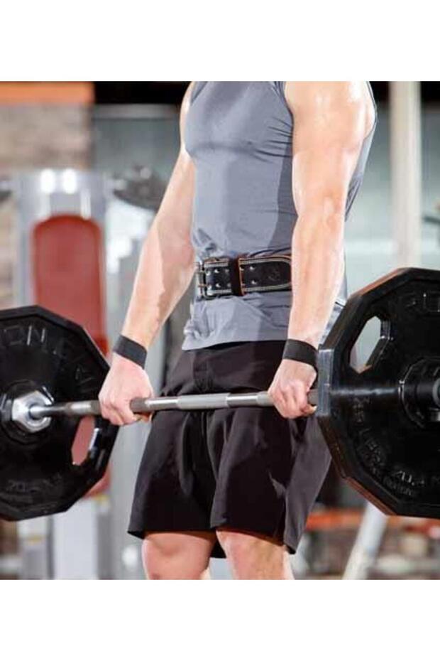 Cotton Weightlifting Strap Bileklik - 3