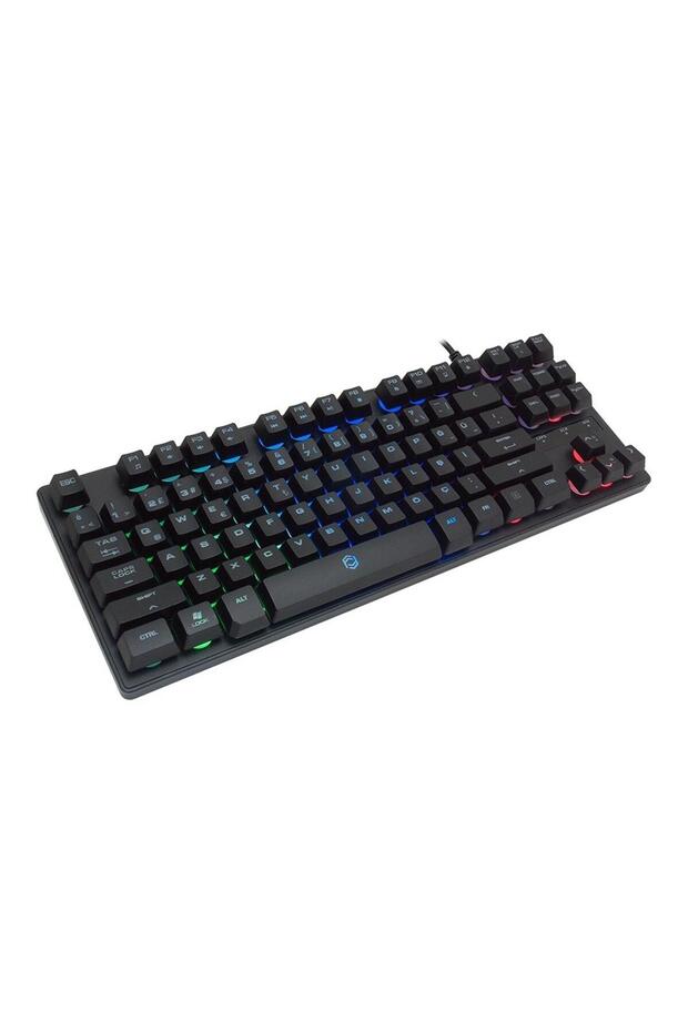 FRISBY FK-G575QU GAMING MULTIMEDYA Q KLAVYE IŞIKLI KABLOLU - 1