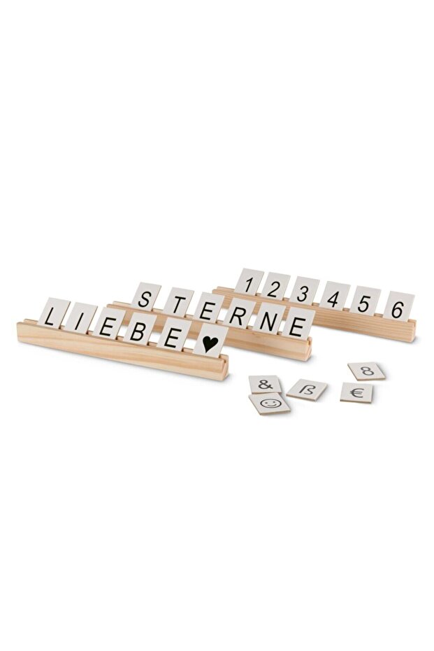 Ahşap Harf Şeridi - 2