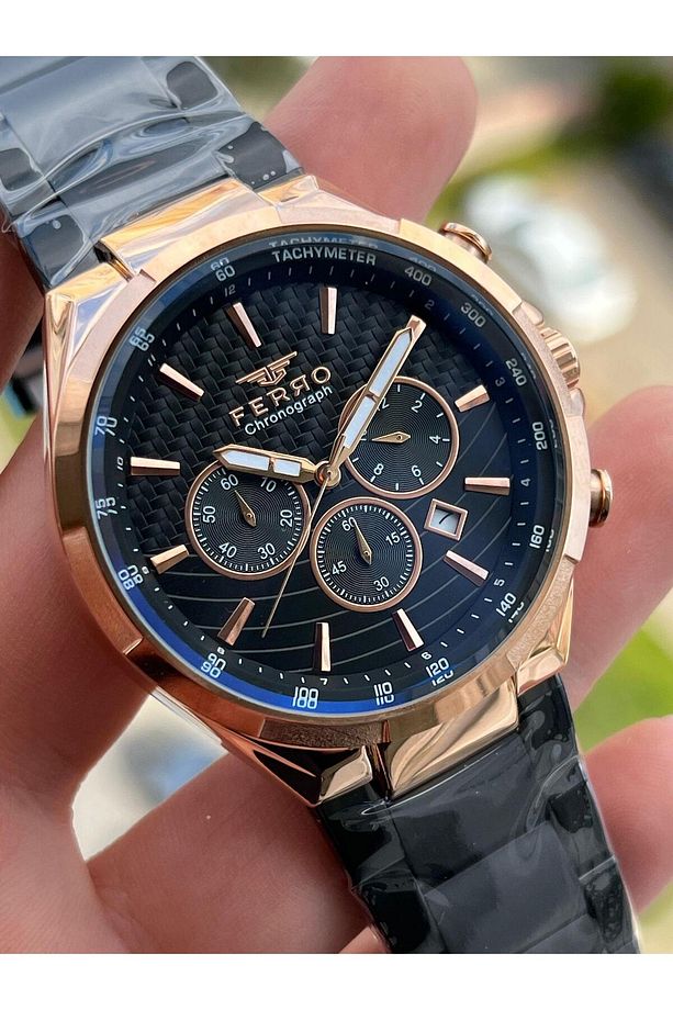 İç Fonksiyonları Aktif Chronograph 30 Mt Su Geçirmez Erkek kol Saat xf0011 - 2
