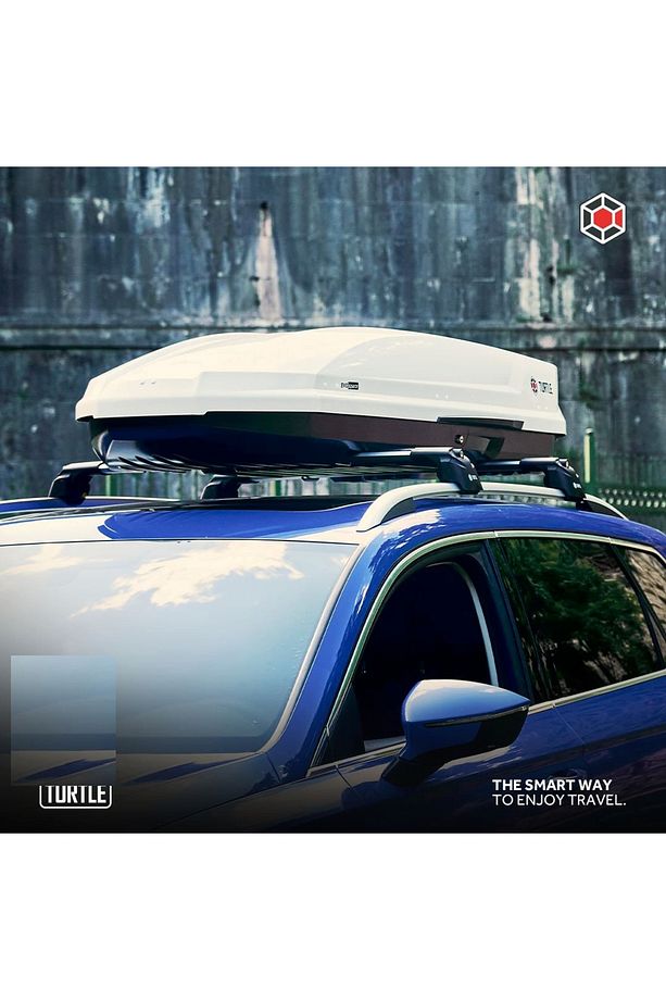 Portbagaj Turtle Uyumlu Evo Space White 310 Litre !!! Kampanya !!! - 1
