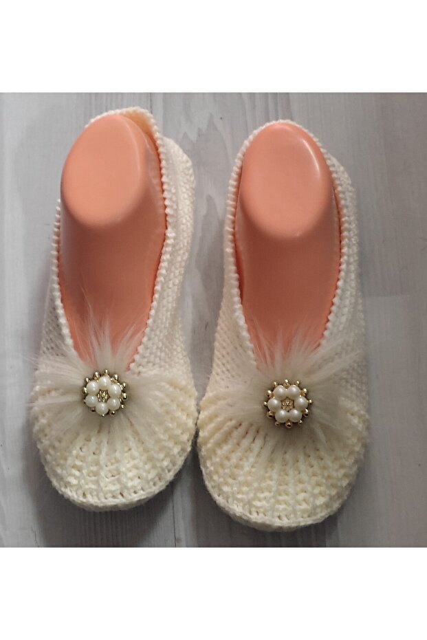 Hand-knitted Ballerinas