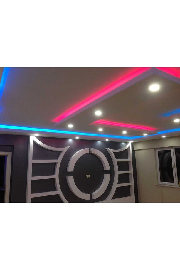 Bluetoothlu Ve Müziğe Duyarlı Rgb Şerit Led Set Tak Çalıştır 5050 3 Çipli Silikonsuz 6-10 Metre - 6