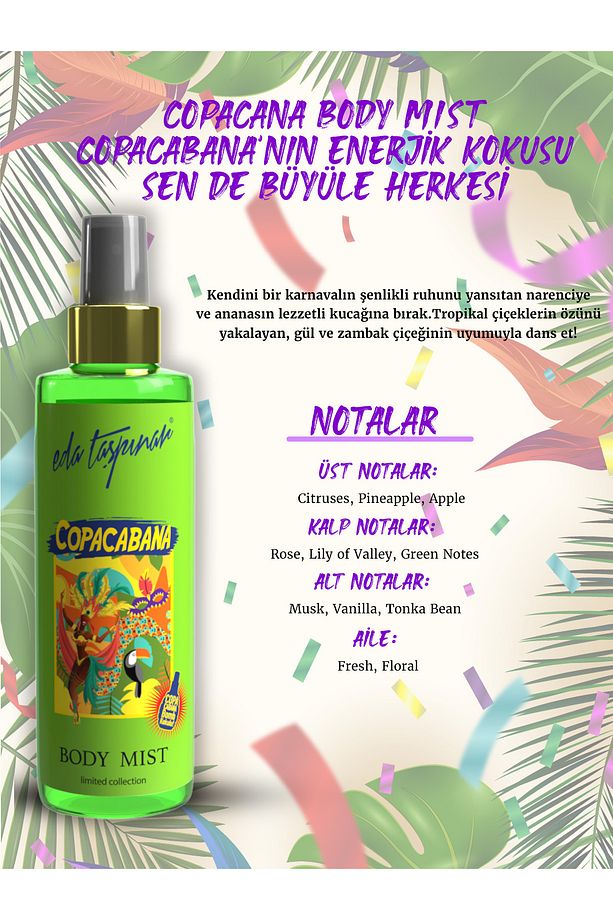 Copacabana Vücut Spreyi - 200 ML EGY0017 - 4