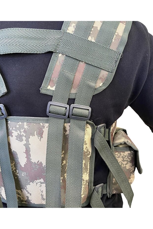 AVCI YELEĞİ KOLONLU 6 ŞARJÖRLÜ YELEK - 6