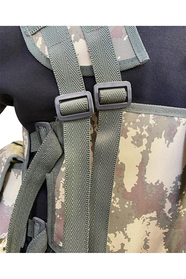 AVCI YELEĞİ KOLONLU 6 ŞARJÖRLÜ YELEK - 7