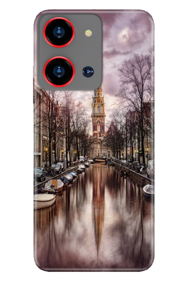 حافظة متوافقة مع S19 Max Pro S Zoom من السيليكون المنقوش أمستردام