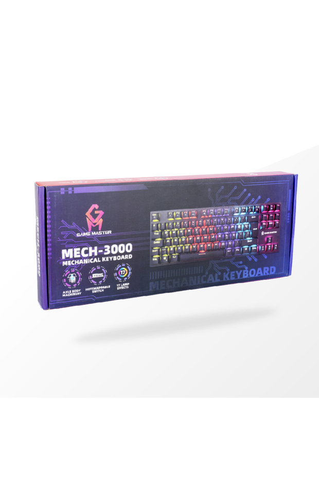 Mech-3000 Kablolu Rgb Red Switch Mekanik Gaming Klavye - 3