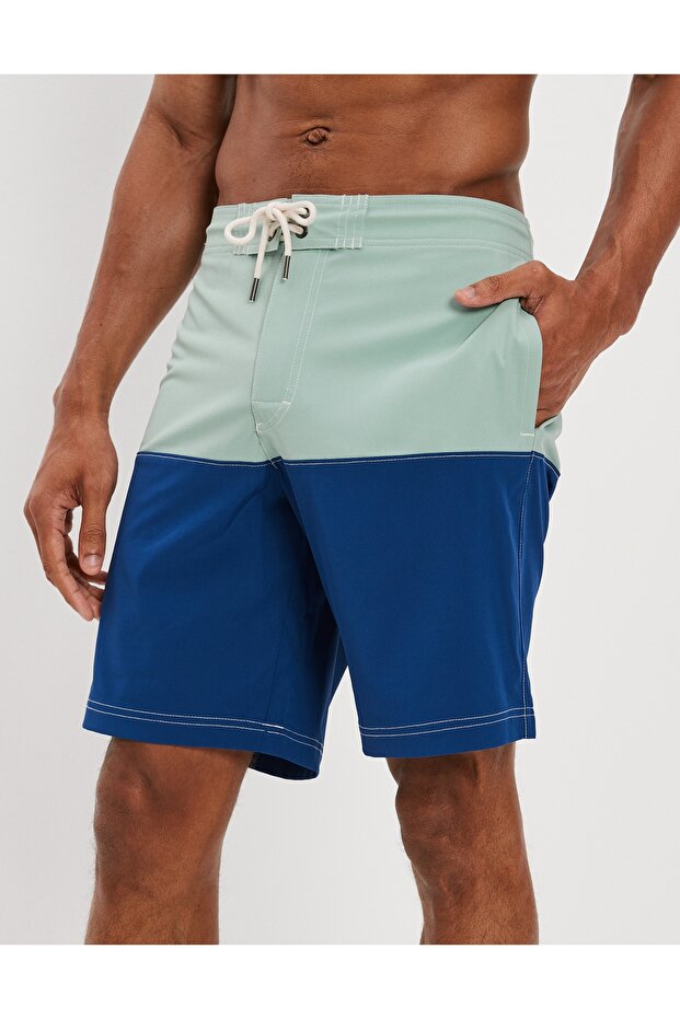 Blue Men's Shorts U-0133-7495