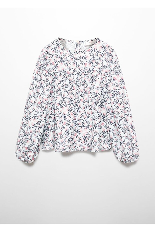 Desenli bluz - 1