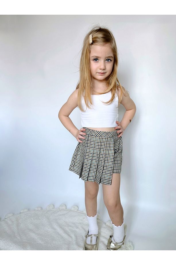 Zr Model Kız Çocuk Şort Etek - 2