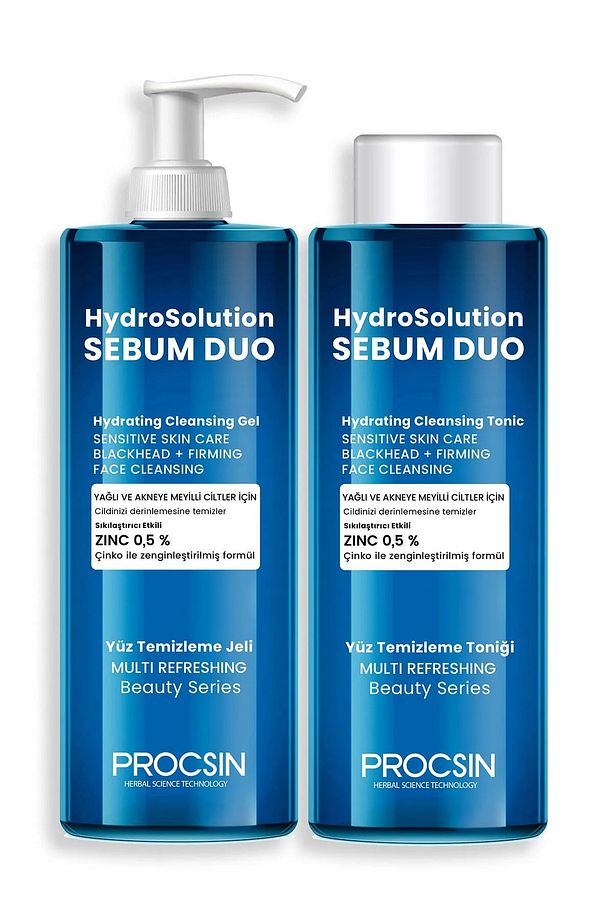 PROCSIN Xoom 3 in 1 (Temizleme Yağı + Temizleme Jeli + Micellar Su) Bakım ve Temizleme Xoomu 150 ML - 1
