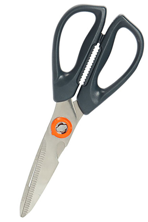 Multi-Purpose Kitchen Scissors Portable Design Scissors Vegetable Chopper Soda Opening Scissors - 2