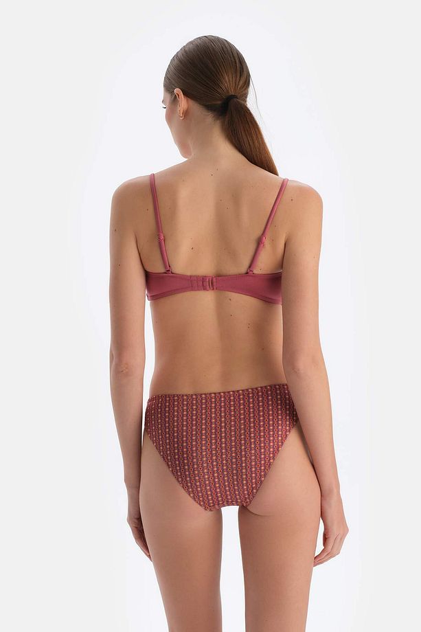 Gül Kurusu Straplez Bikini Üst - 2