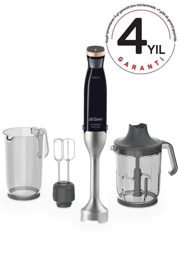 Ar1114-s Technoart Maxi Neo Blender Seti Siyah - 1