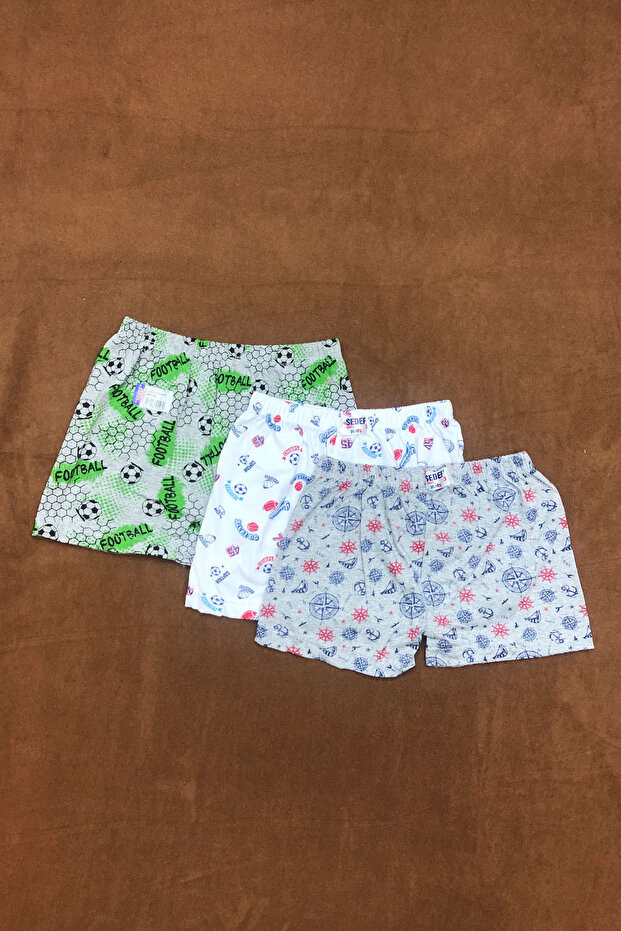 Mother of Pearl 3-Piece Boys' Mixed Pattern Boxers