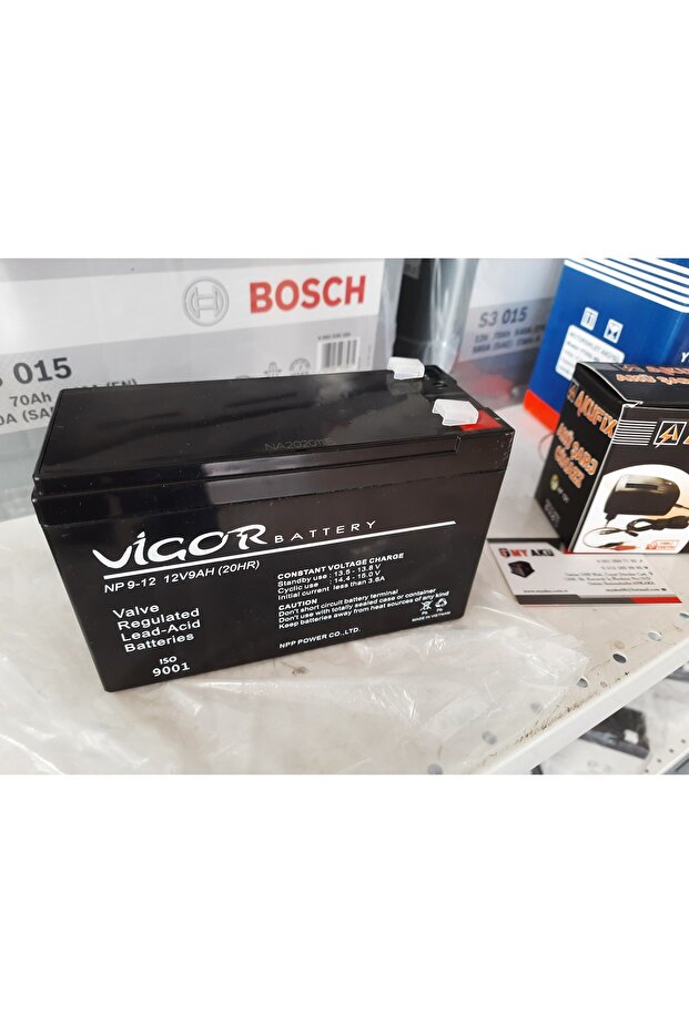 12v 9ah Amper Kuru Akü - 4