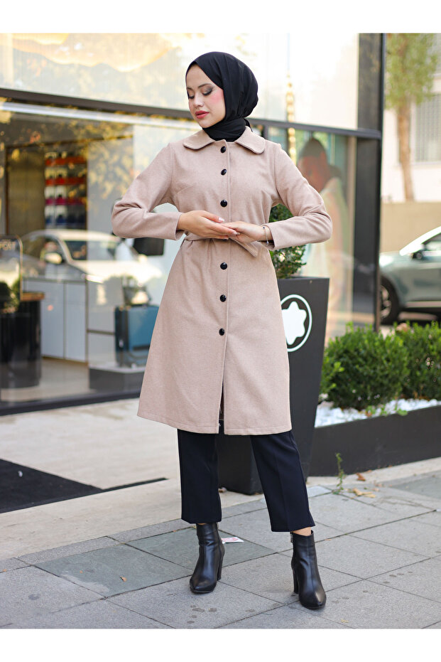 Şapcă / Pardesiu - Camel - ZENANE - 7