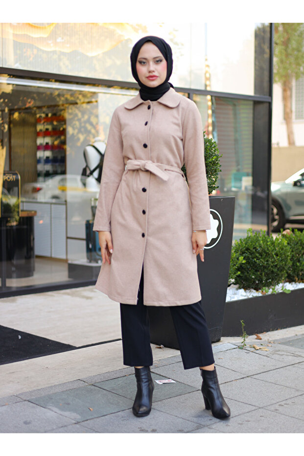 Şapcă / Pardesiu - Camel - ZENANE - 3