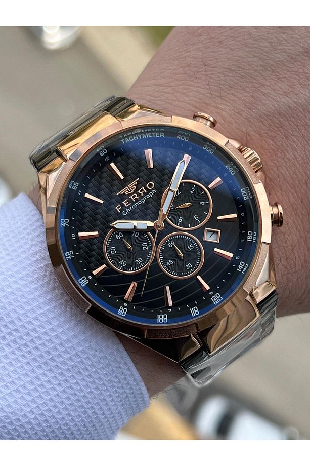 İç Fonksiyonları Aktif Chronograph 30 Mt Su Geçirmez Erkek kol Saat xf0011 - 1