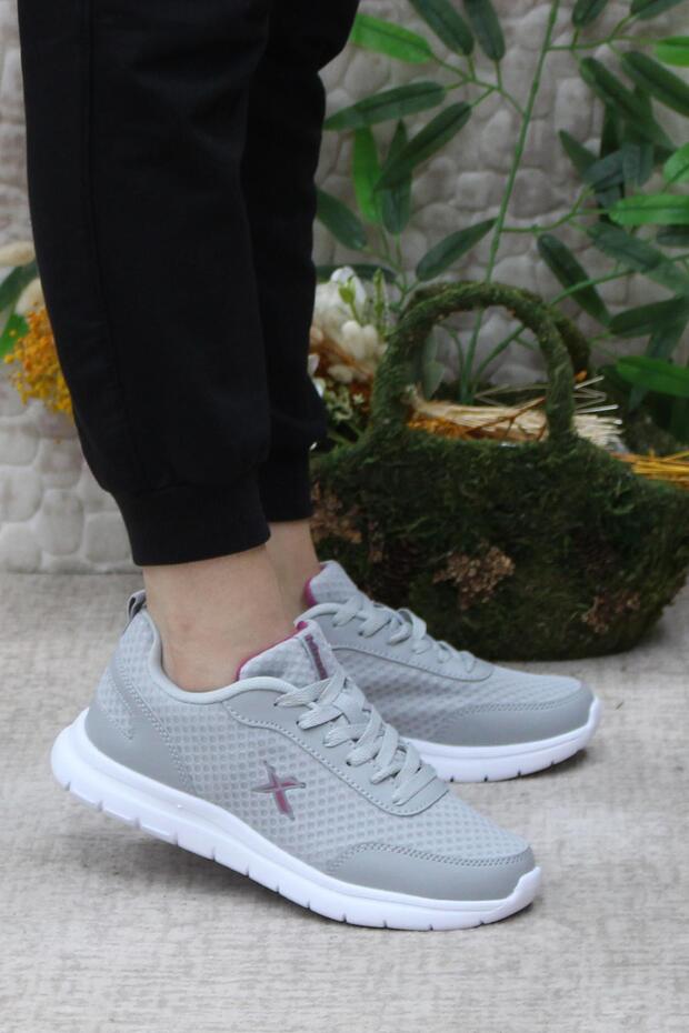 Lena Tx W 4FX Gray White Original Product Women's Sneakers
