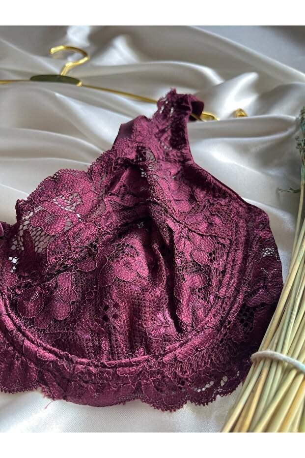 Dantelli Telli Şık Minimizer Toparlayıcı Sütyen - 6