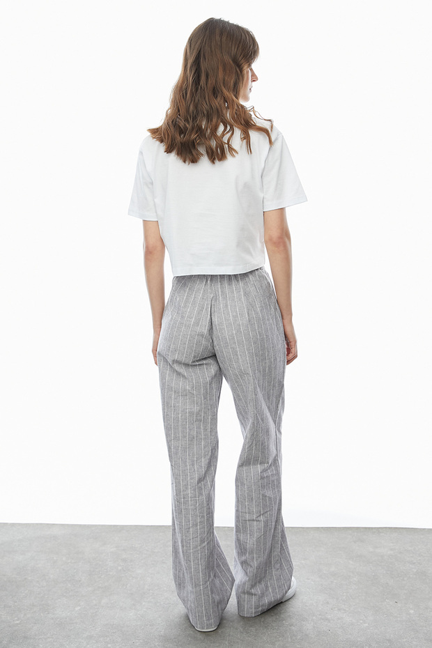 Çizgili Pantolon - 5